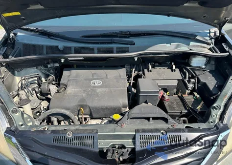 2012 Toyota Sienna Le from USA, damaged, VIN 5TDKK3DC8CS259121